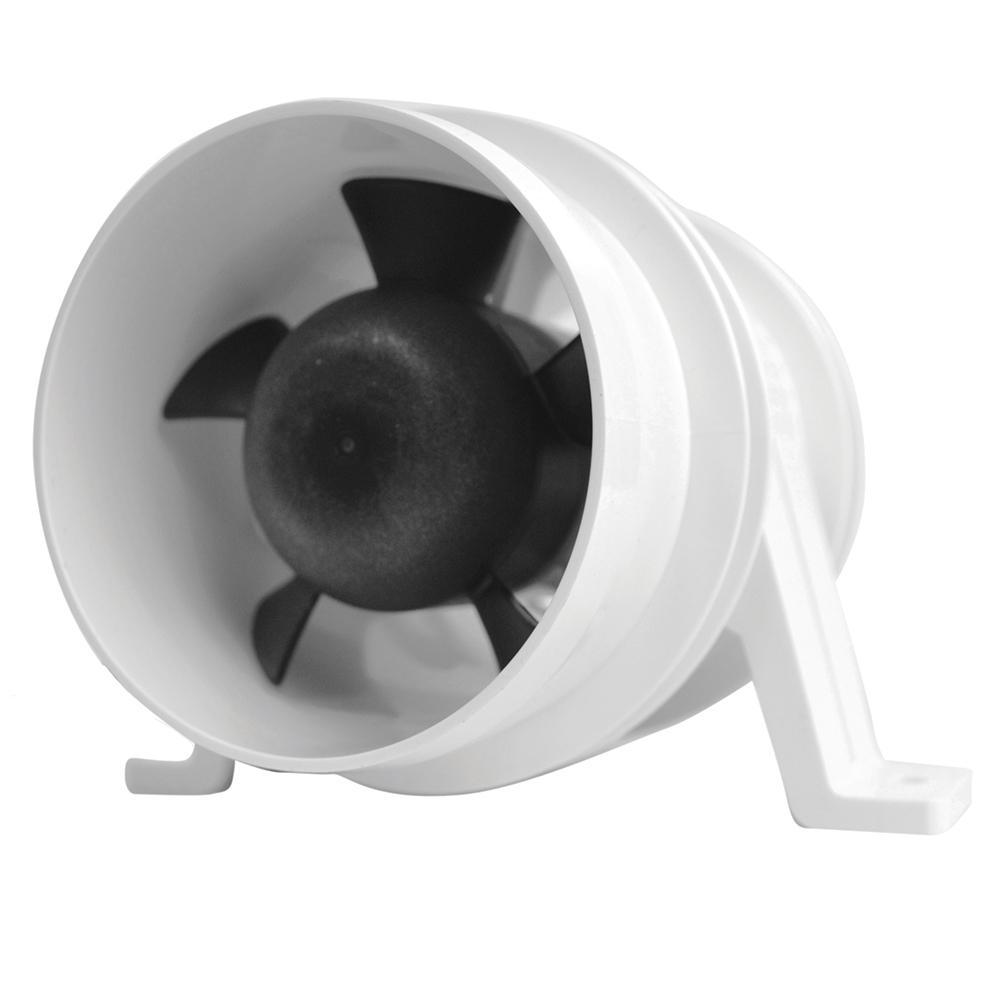 Attwood Turbo 3000 3" Blower White 12v #1731-4