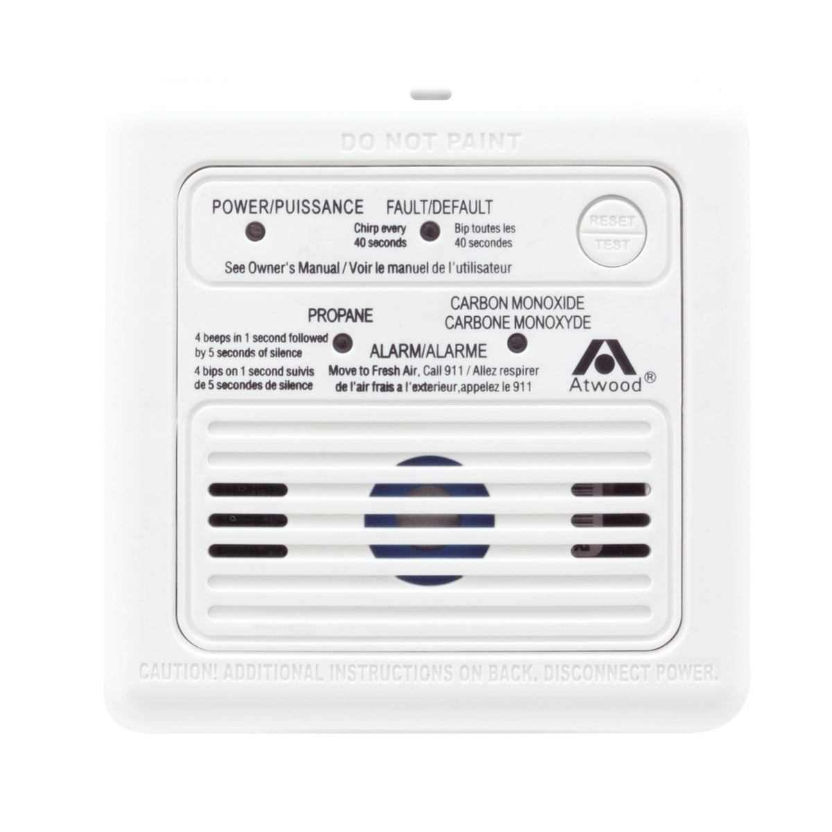Atwood Mobile Products Qualifies for Free Shipping Atwood Surface Mount Box for Dual LP/Co Detector Off White #36689
