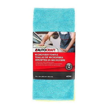Autocraft Qualifies for Free Shipping Autocraft Microfiber Towels 3-pk $AC246