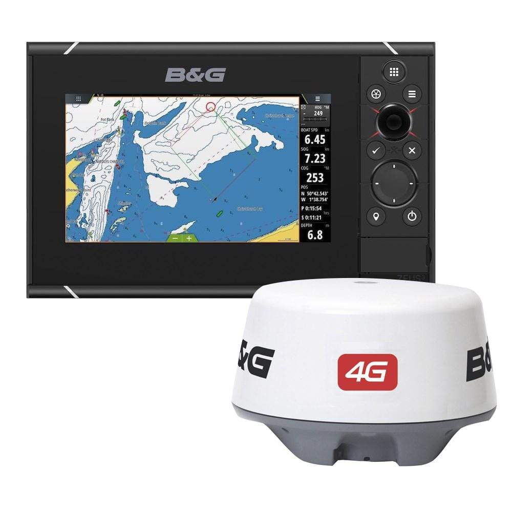 B & G Oversized - Not Qualified for Free Shipping B&G Zeus3 7 MFD with 4G Radar Bundle #000-13802-001