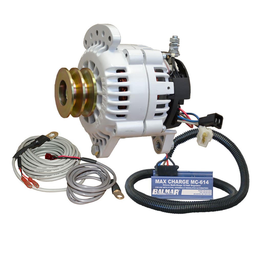 Balmar Qualifies for Free Shipping Balmar Alternator 100a Kit 12v 3.15" Dual Foot Saddle #60-YP-MC-100-DV