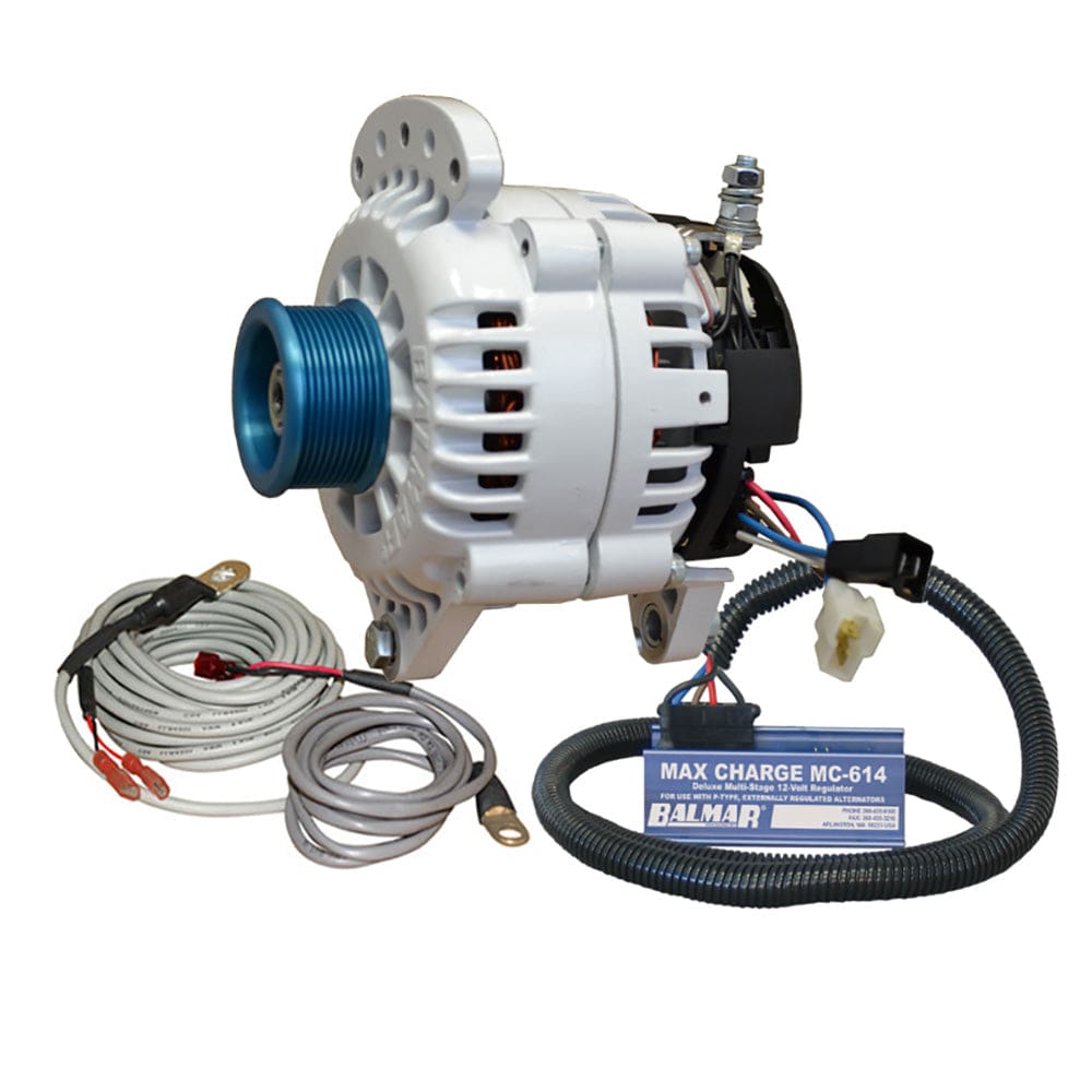 Balmar Qualifies for Free Shipping Balmar Alternator 100a Kit 12v 3.15" Dual Foot Saddle #60-YP-MC-100-J10