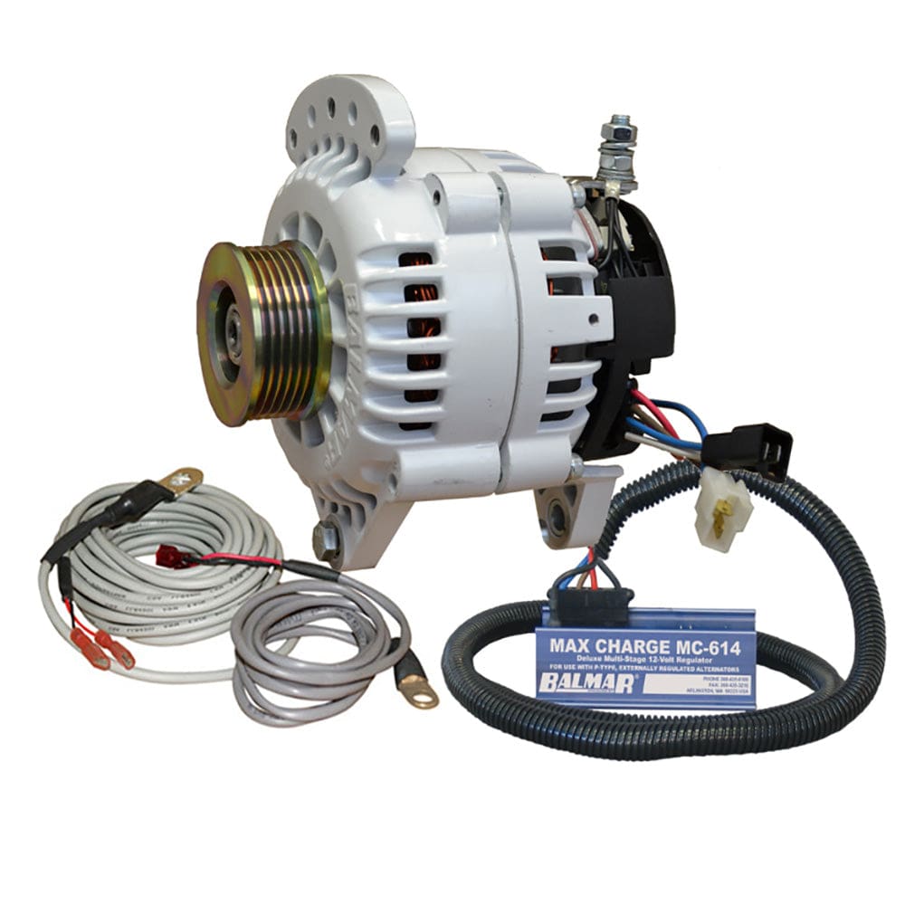 Balmar Qualifies for Free Shipping Balmar Alternator 100a Kit 12v 3.15" Dual Foot Saddle #60-YP-MC-100-K6