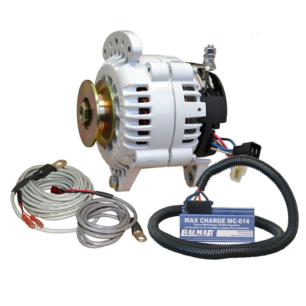 Balmar Qualifies for Free Shipping Balmar Alternator 100a Kit 12v 3.15" Dual Foot Saddle #60-YP-MC-100-SV