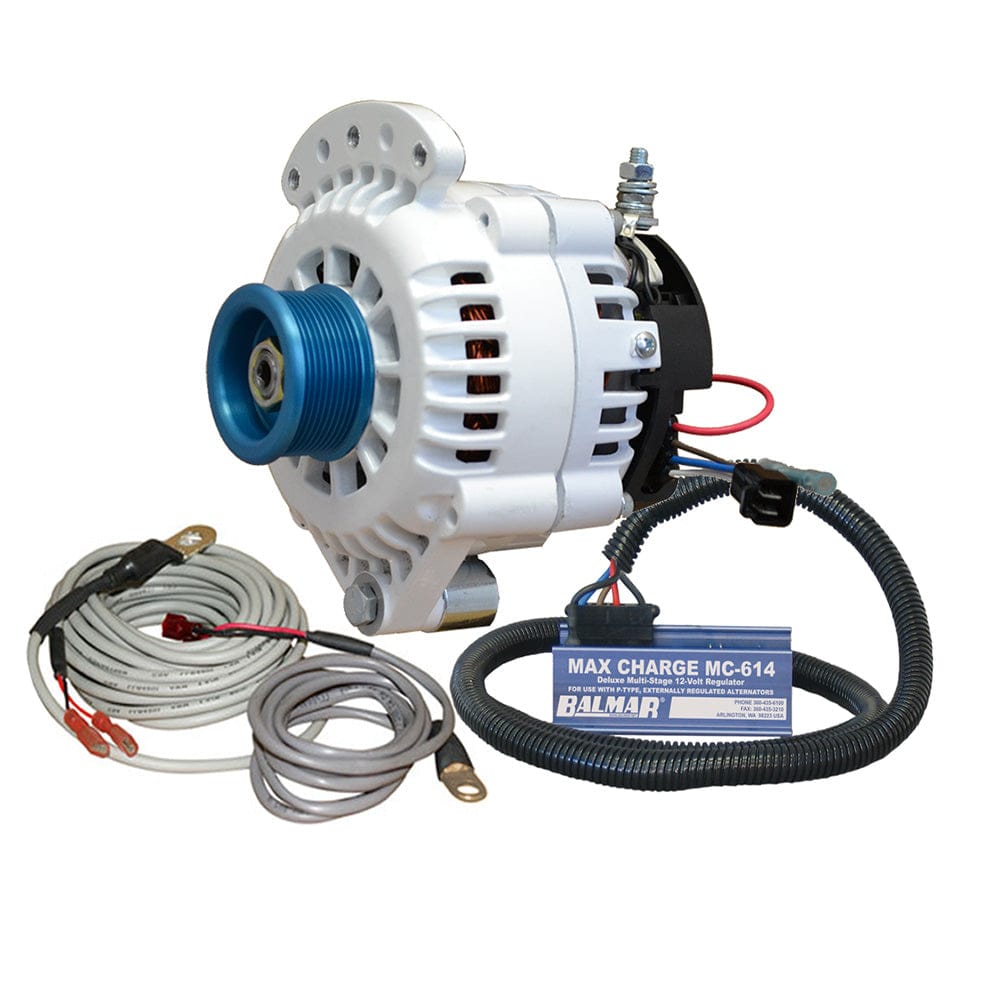 Balmar Qualifies for Free Shipping Balmar Alternator 120a Kit 12v 1-2" Single Foot #621-VUP-MC-120-J10
