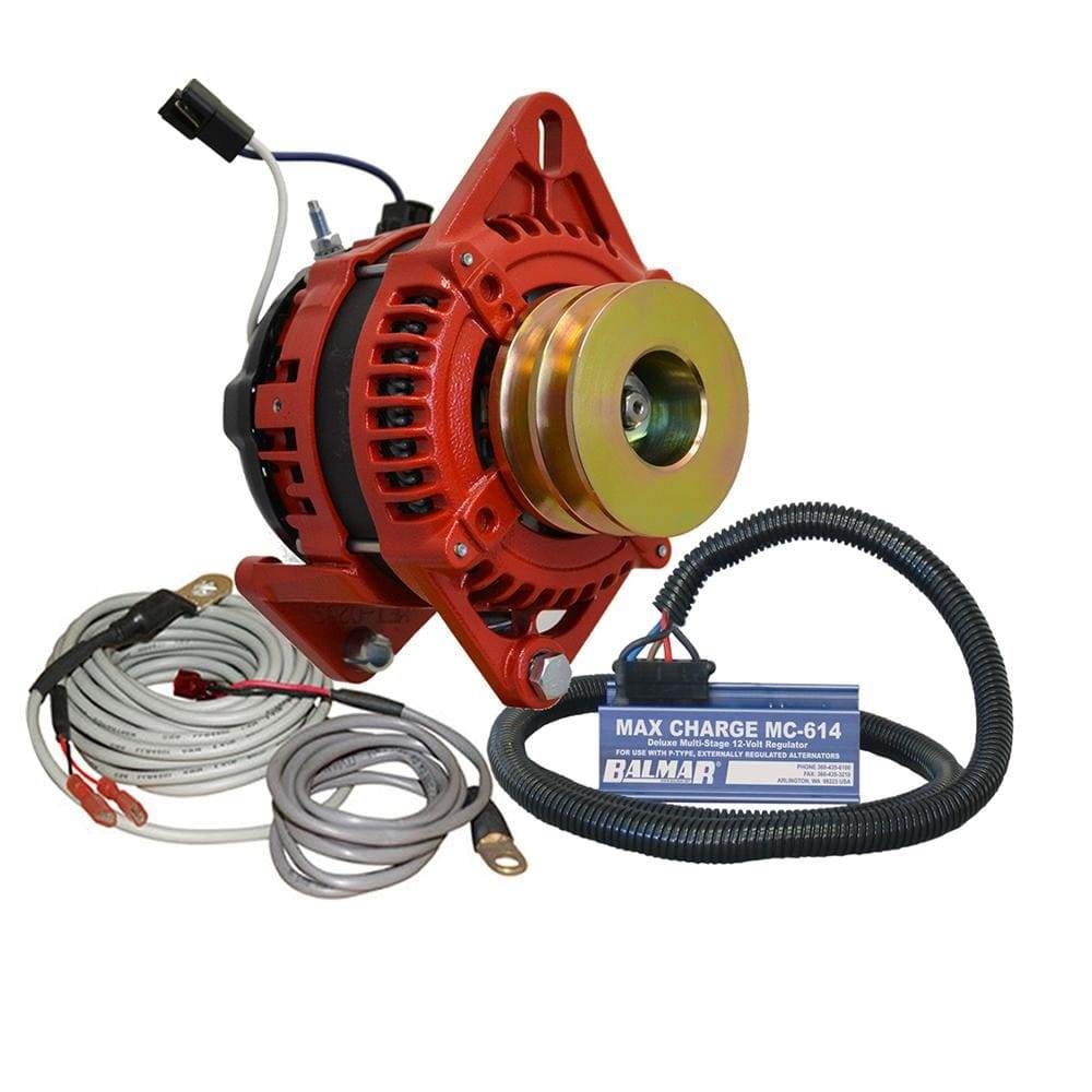 Balmar Qualifies for Free Shipping Balmar Alternator 170a Kit 12v 3.15" Dual Saddle #XT-DF-170-DV-KIT