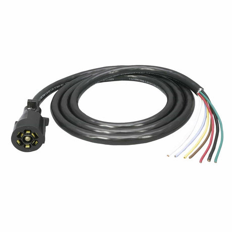 Bargman Qualifies for Free Shipping Bargman 7-Way Molded Trailer End with 8' Cable #50-67-003