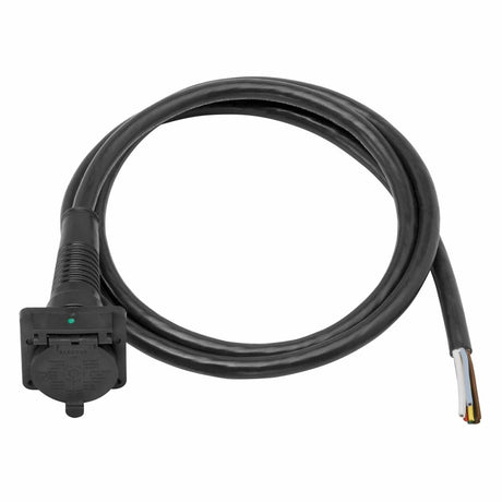 Bargman Qualifies for Free Shipping Bargman 7-Way Super Sealed Car End with 4' Cable #50-87-004