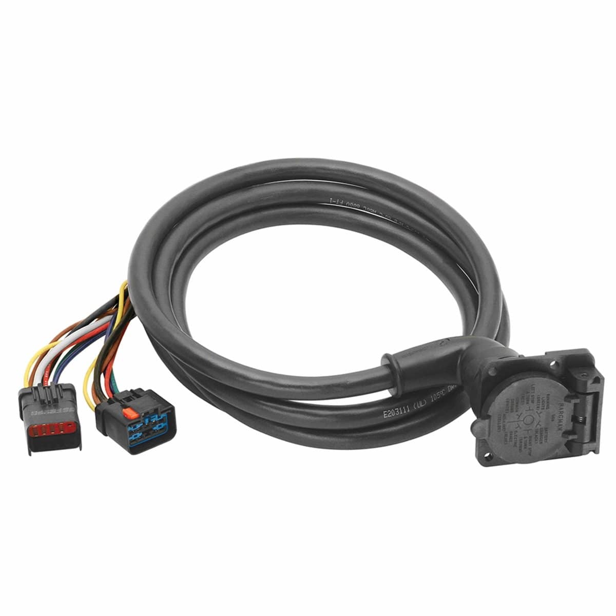 Bargman Qualifies for Free Shipping Bargman 90-Degree Fifth Wheel Adapter Harness 7-Way F #51-97-411