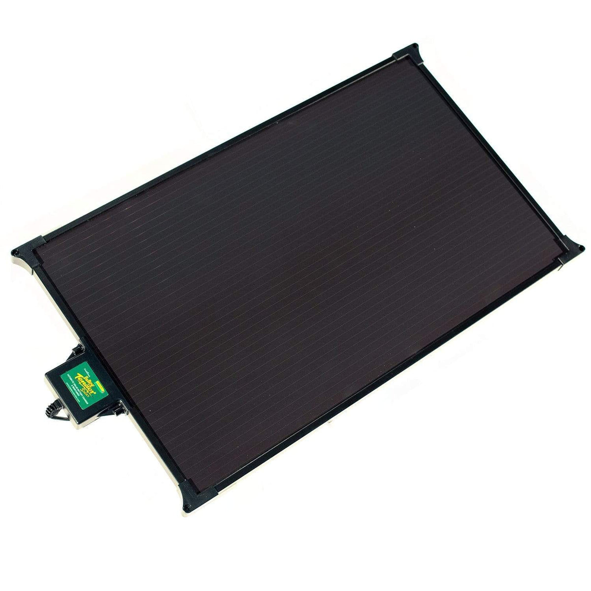 Battery Tender 021-1164 10W Solar Panel Charger and Maintainer with Built-in 3-step Automatic Microprocessor Controller, 540mA, Black, Green