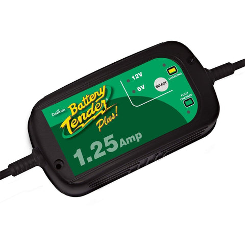 Battery Tender Qualifies for Free Shipping Battery Tender 12v/6v 1.25a Lead Acid Only #022-0211-DL-WH