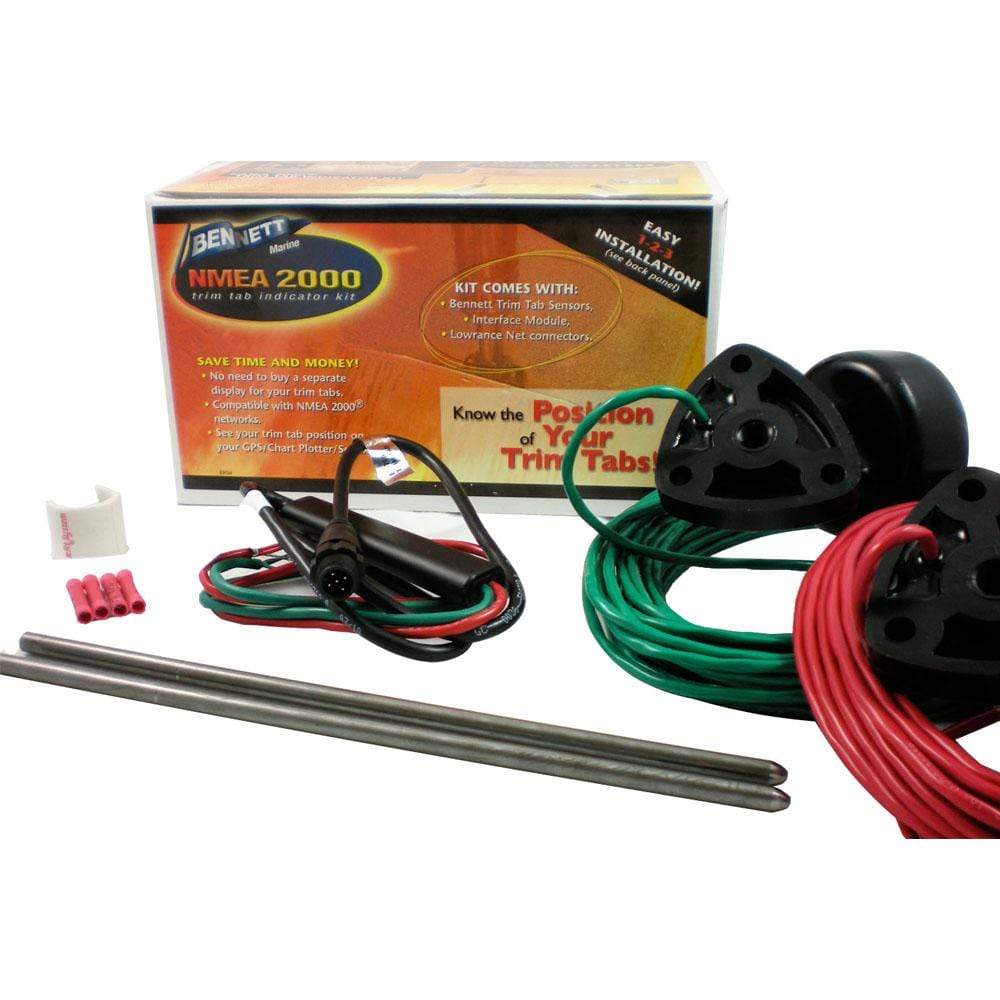 Bennett Trim Tabs Qualifies for Free Shipping Bennett Marine NMEA 2000 Trim Tab Indicator Kit #NMEA1