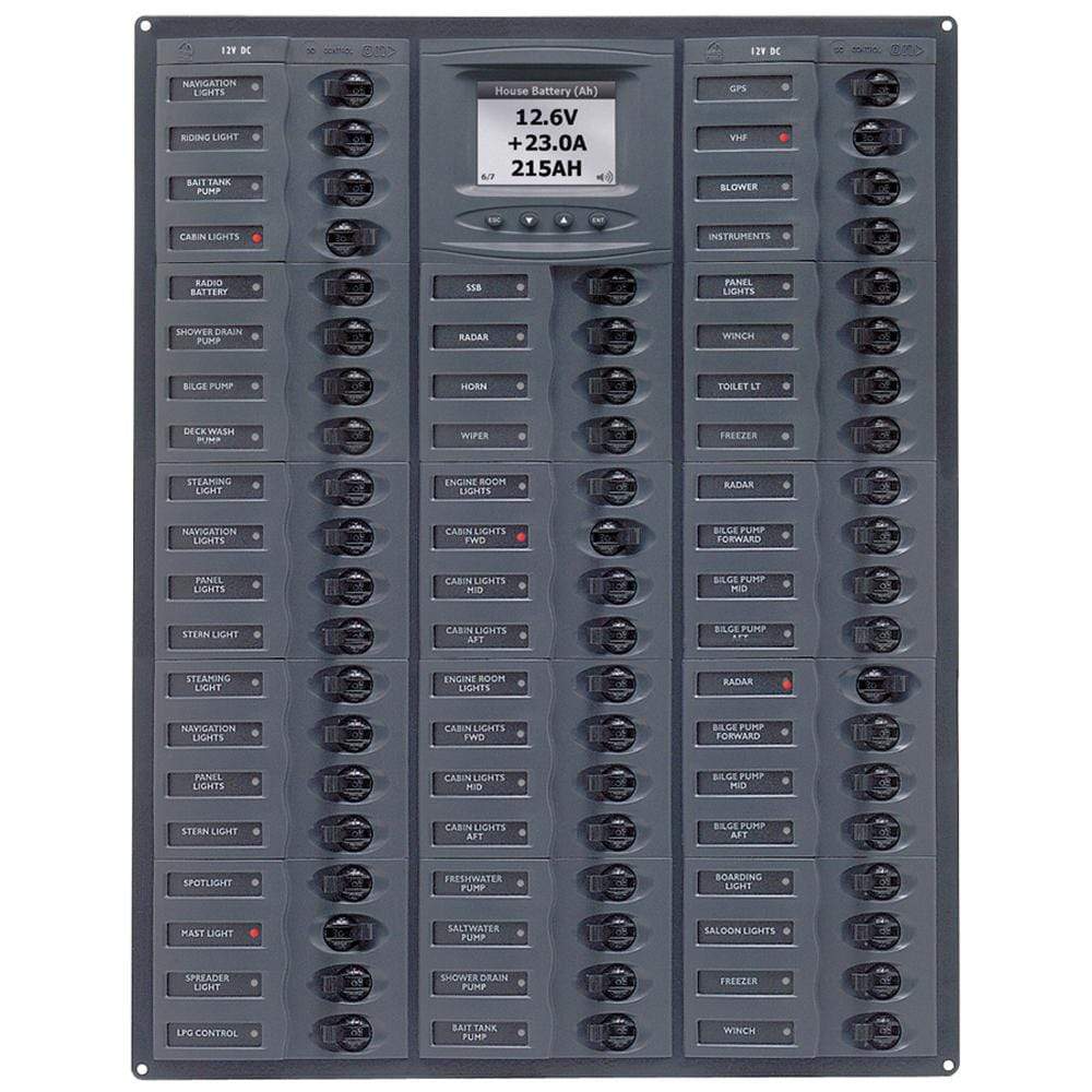 BEP Marine Qualifies for Free Shipping BEP Millennium Series DC Circuit Breaker Panel Digital Meter #M56-DCSM