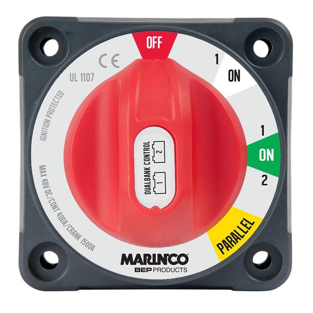 BEP Marine Qualifies for Free Shipping BEP Pro Installer 400a Dual-Bank Control Switch #772-DBC