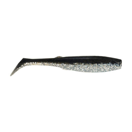 Berkley Qualifies for Free Shipping Berkley Gulp Saltwater Jerkshad 4" Black Silver #1520442