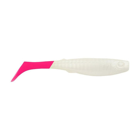Berkley Qualifies for Free Shipping Berkley Gulp Saltwater Jerkshad 4" Pearl White/Pink #1520450