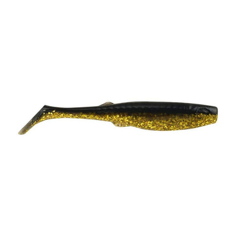 Berkley Qualifies for Free Shipping Berkley Gulp Saltwater Paddleshad 4" Black Gold #1520440