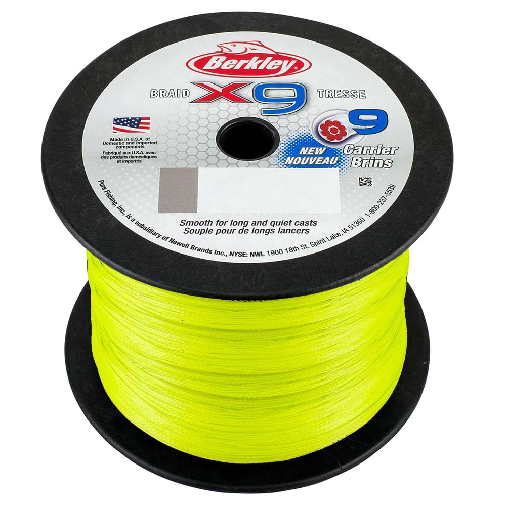 Berkley Qualifies for Free Shipping Berkley Jordan Lee X9 Braid Flame Green 20 lb 2188 Yards #1486874