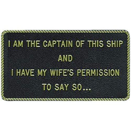 Bernard Engraving Qualifies for Free Shipping Bernard Engraving I Am The Captain of This Ship #FP-009