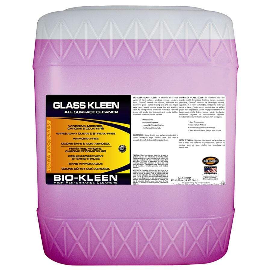 Biokleen Glass Kleen All-Surface Cleaner 5-Gallon #M01315
