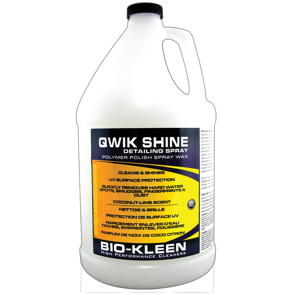 Biokleen Qwik Shine Detailing Spray-Gallon #M00909
