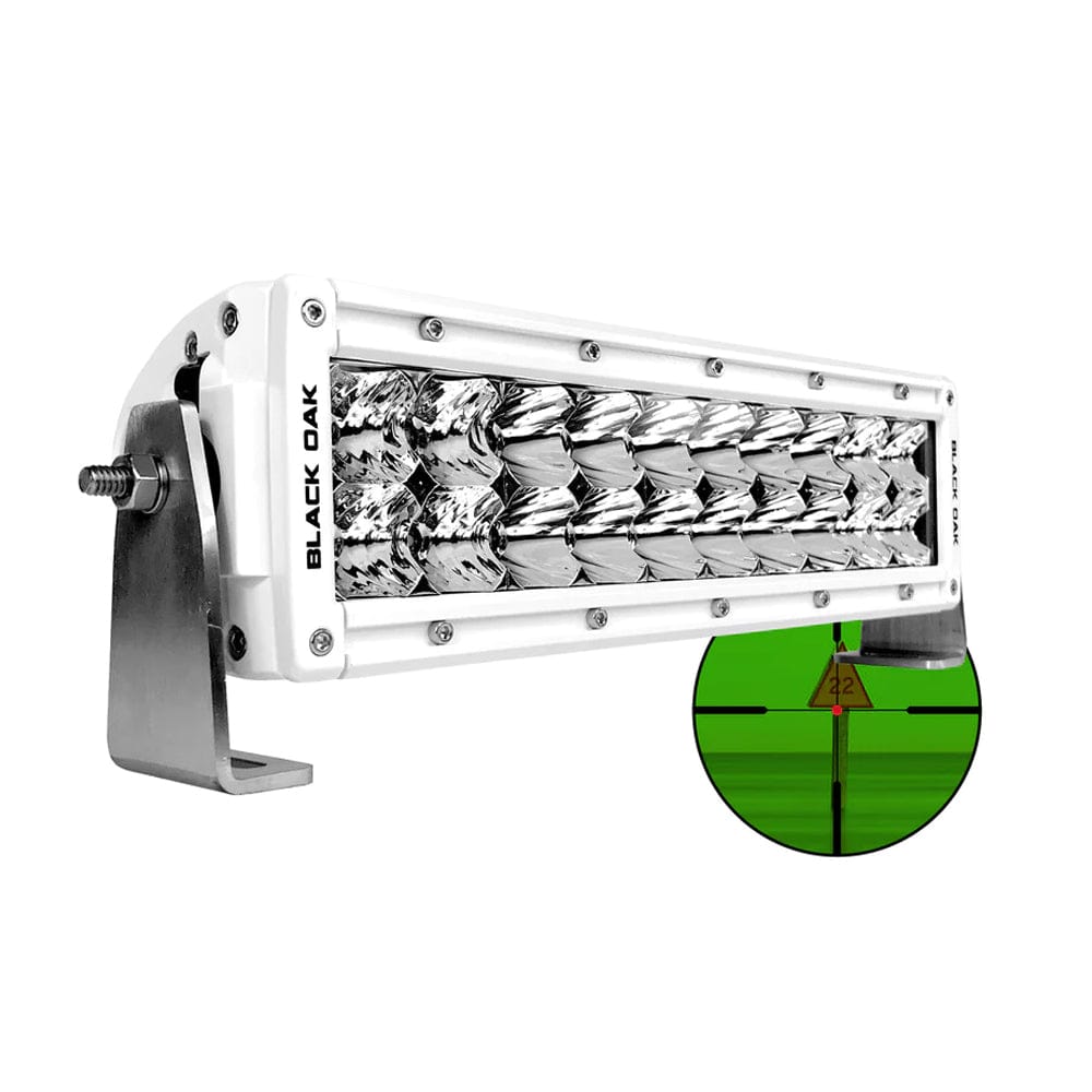 Black Oak LED Qualifies for Free Shipping Black Oak 10" Marine Infrared Double Row 850nm White #10MIR-850