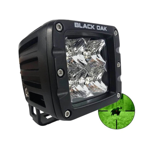 Black Oak LED Qualifies for Free Shipping Black Oak 2"Infrared Pod Light 850nm Black #2IR-POD850
