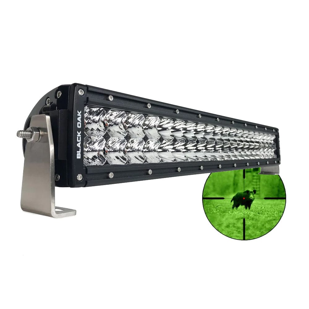 Black Oak LED Qualifies for Free Shipping Black Oak Infrared Double Row 850nm Black #20IR-850