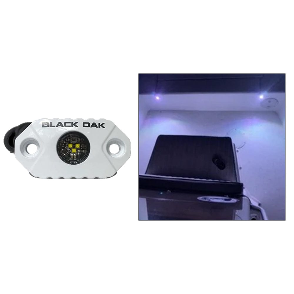 Black Oak LED Qualifies for Free Shipping Black Oak Marine Accent Light LED White Housing #MAL-W