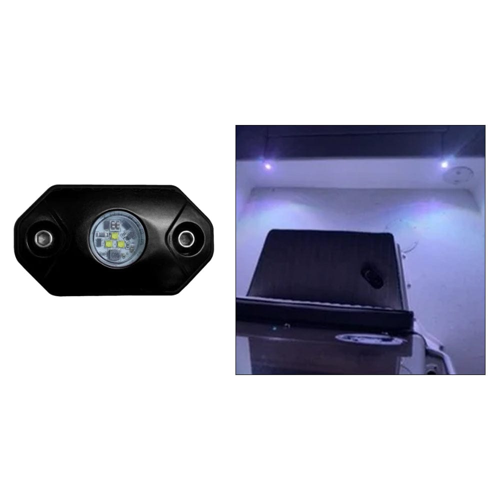 Black Oak LED Qualifies for Free Shipping Black Oak Rock/Accent Light White LED Black Housing #RL-W