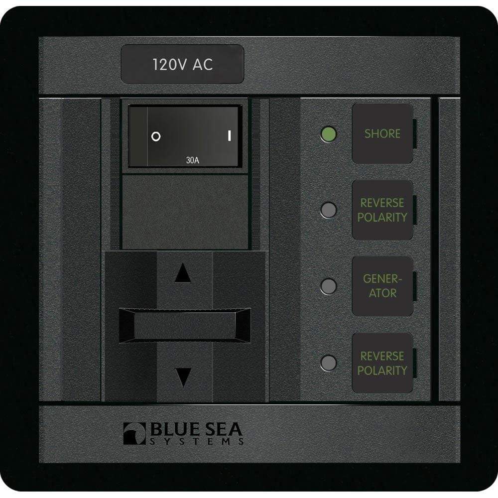 Blue Sea System Qualifies for Free Shipping Blue Sea 120v 30a 360 AC Panel #1208