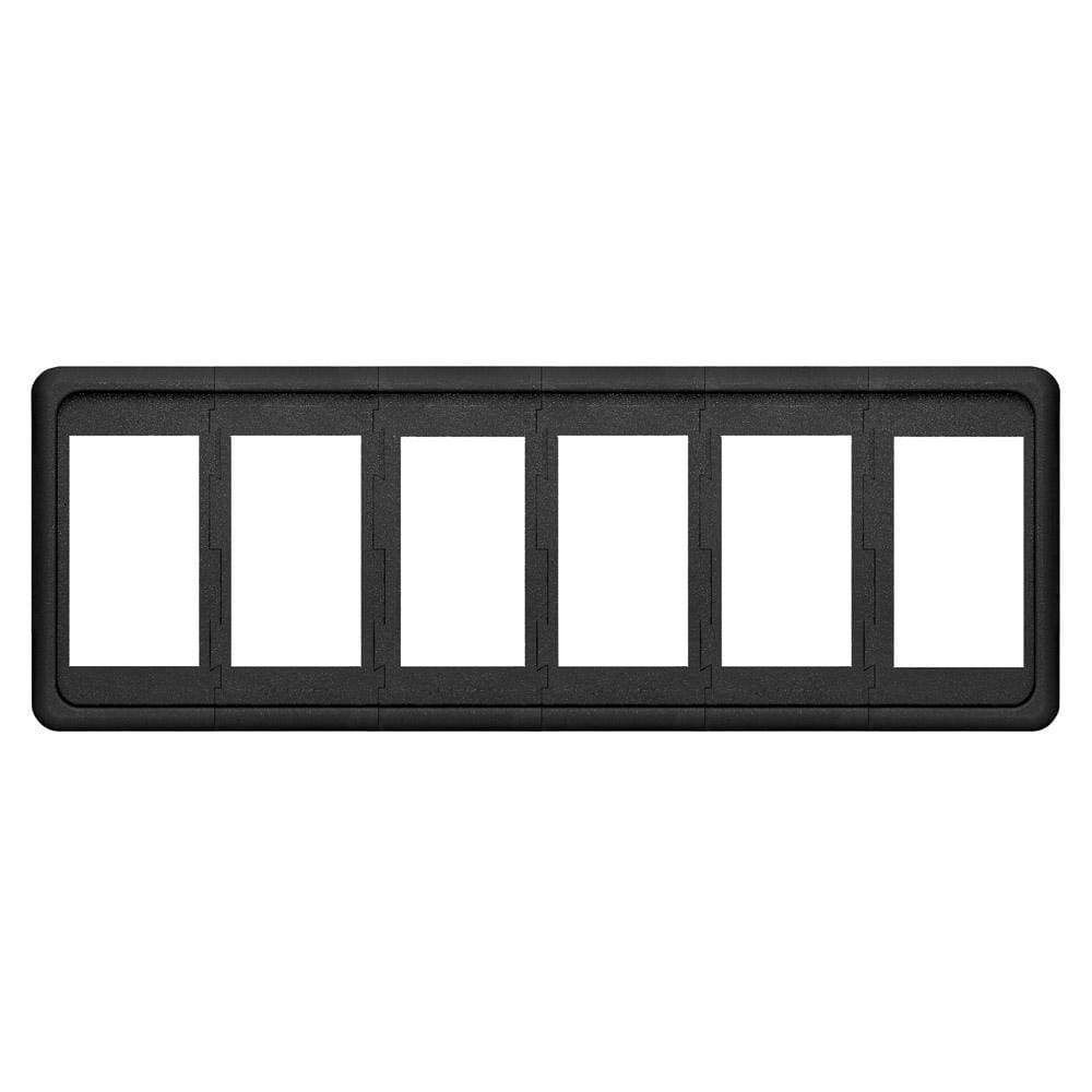 Blue Sea System Qualifies for Free Shipping Blue Sea 6-Position Contura Switch Mounting Panels #8260