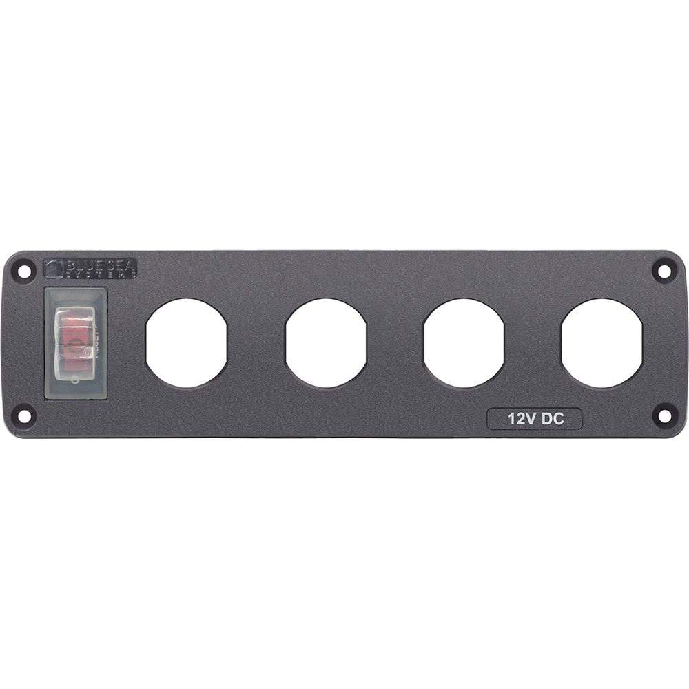 Blue Sea System Qualifies for Free Shipping Blue Sea Accessory Panel 15a Breaker & 4 Blank #4369