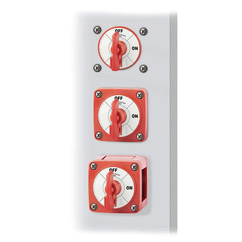 Blue Sea System Qualifies for Free Shipping Blue Sea Battery Switch On/Off with Locking Key Red #6004