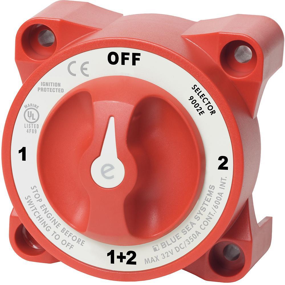 Blue Sea System Qualifies for Free Shipping Blue Sea e-Series Battery Switch with Alternator Field Disc #9002E