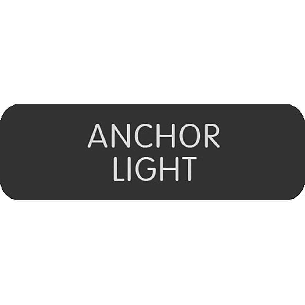 Blue Sea System Qualifies for Free Shipping Blue Sea Large Format Anchor Light Label #8063-0035