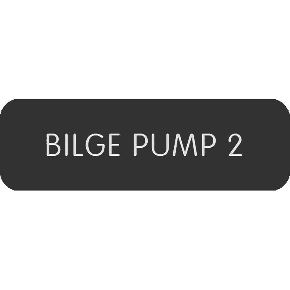 Blue Sea System Qualifies for Free Shipping Blue Sea Large Format Label Bilge Pump 2 #8063-0062