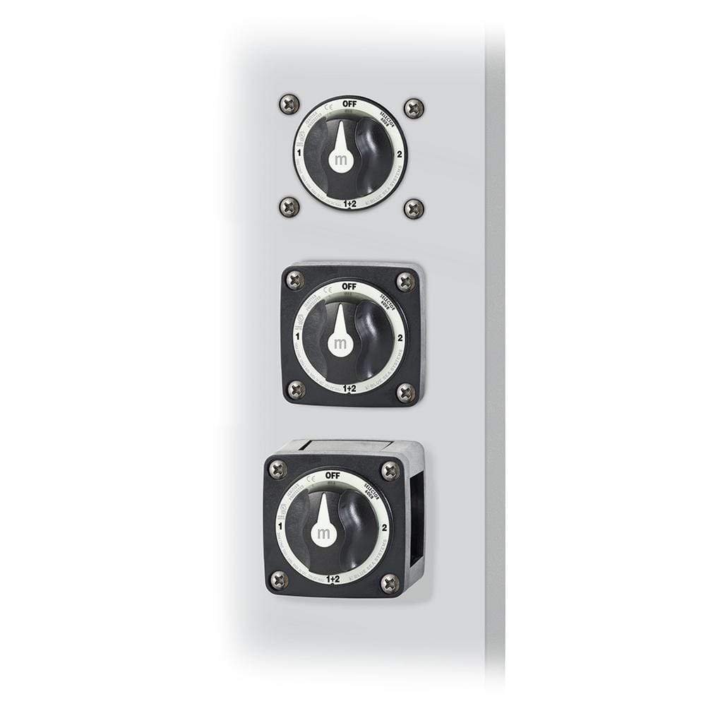 Blue Sea M-Series Battery Switch 3-Position Black #6008200