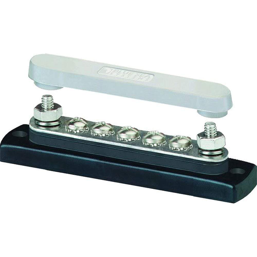 Blue Sea System Qualifies for Free Shipping Blue Sea MiniBus 100a BusBar 5 x 8-32 Screw Terminal w/Cover #2314