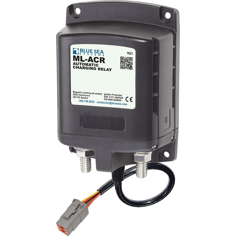 Blue Sea System Qualifies for Free Shipping Blue Sea Ml ACR Charging Relay 24v 500a #7621100