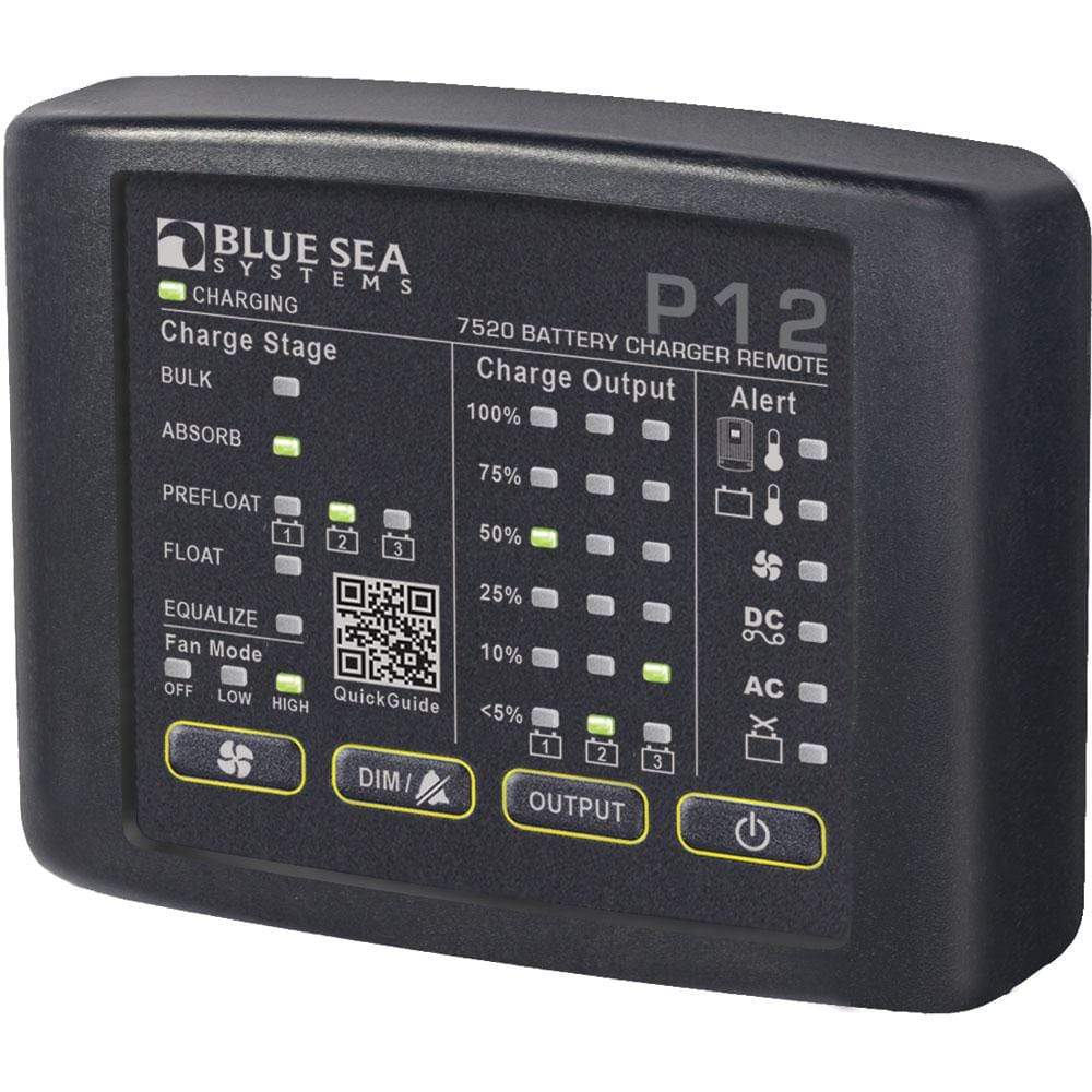 Blue Sea System Qualifies for Free Shipping Blue Sea P12 LED Remote for Battery Chargers #7520
