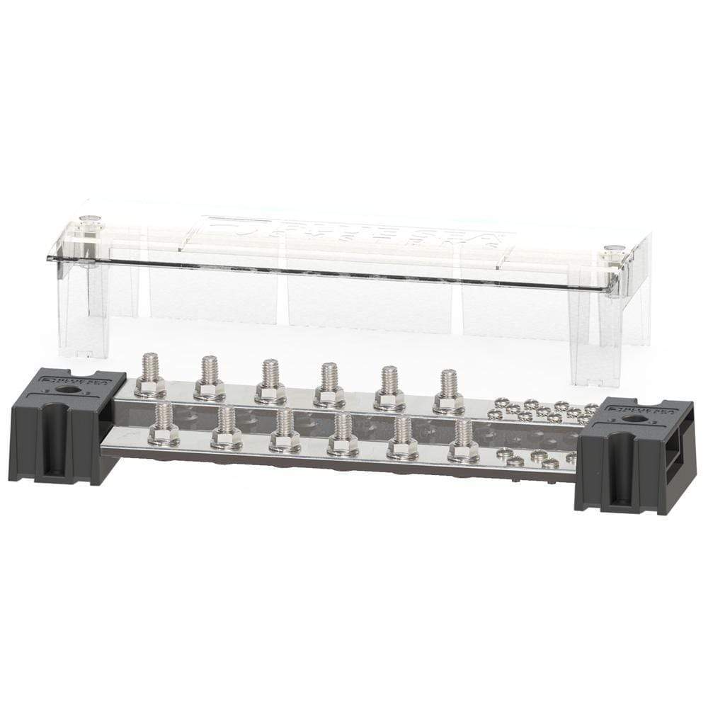 Blue Sea System Qualifies for Free Shipping Blue Sea Powerbar 1000 12 x 3/8" Studs with Cover #1991