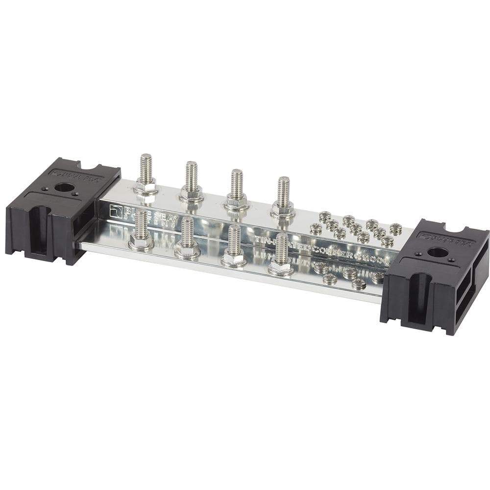 Blue Sea System Qualifies for Free Shipping Blue Sea Powerbar 1000 8 x 5/16" Studs with Cover #1992