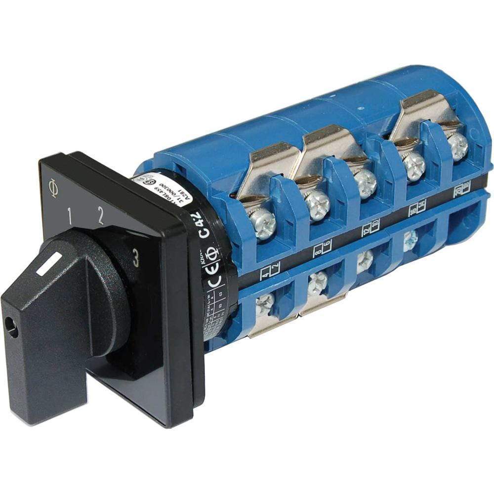 Blue Sea System Qualifies for Free Shipping Blue Sea Switch AC 240v AC 63a OFF Plus3-Position #9077