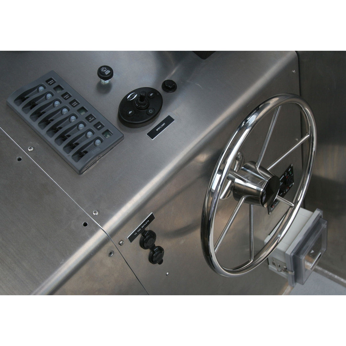 Blue Sea System Qualifies for Free Shipping Blue Sea Weather Deck 12v Panel 8-Position Grey #4378