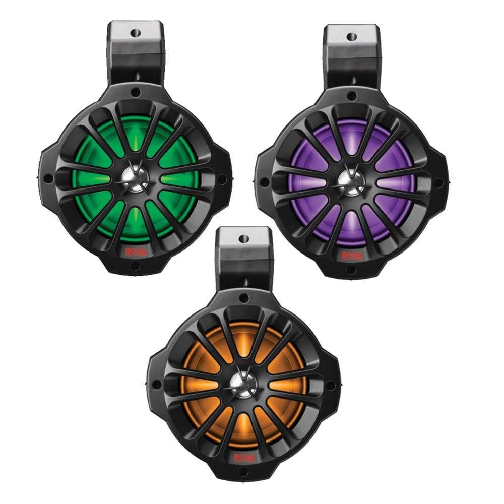 Boss Audio Qualifies for Free Shipping Boss Audio 6.5" Amplified Wake Tower Multi-Color Illuminated #B62RGB