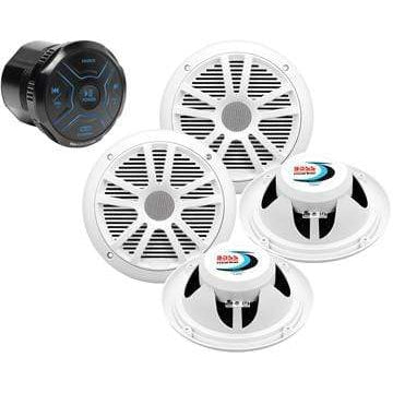 Boss Audio Qualifies for Free Shipping Boss Audio B/T Gauge Receiver Package 2 Pair 6.5" Speakers #MG250W64