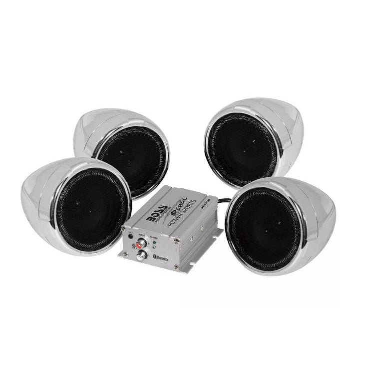 Boss Audio Qualifies for Free Shipping Boss Audio Speakers Bluetooth Chrome 2 Pair #MC470B