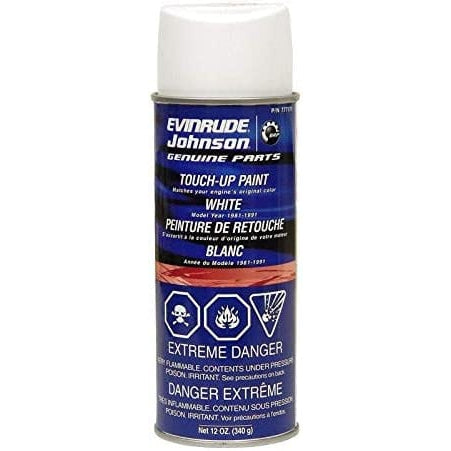 BRP Qualifies for Free Shipping BRP Engine Touch Up Spray Paint White Acrylc #777171