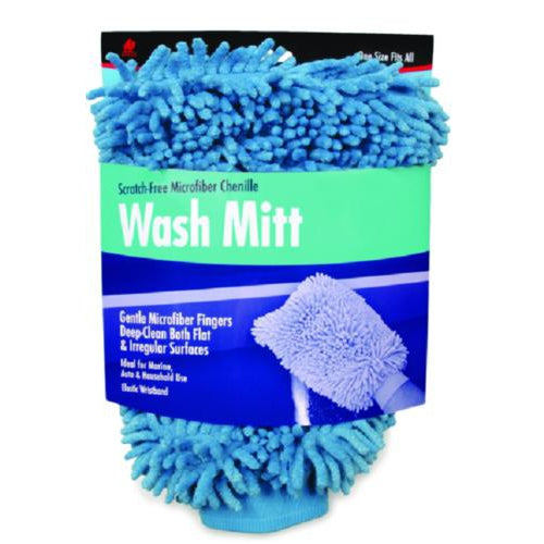 Buffalo Qualifies for Free Shipping Buffalo Microfiber Chenille Wash Mitt Blue #68573
